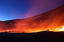 Mount Etna volcano 2006, Lava flow Bocca Nuova, Thorsten Boeckel