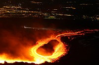 Mount Etna volcano 2006, Lava flow, Thorsten Boeckel