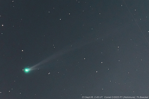 Comet Nishimura C/2023 P1 Th.Boeckel  