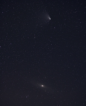 Comet, Komet C/2011 PanSTARRS L4, by Th. Boeckel