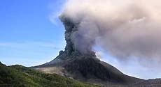 Soufriere Hills, Explosion 5. Februray 2010, by  thorsten boeckel 