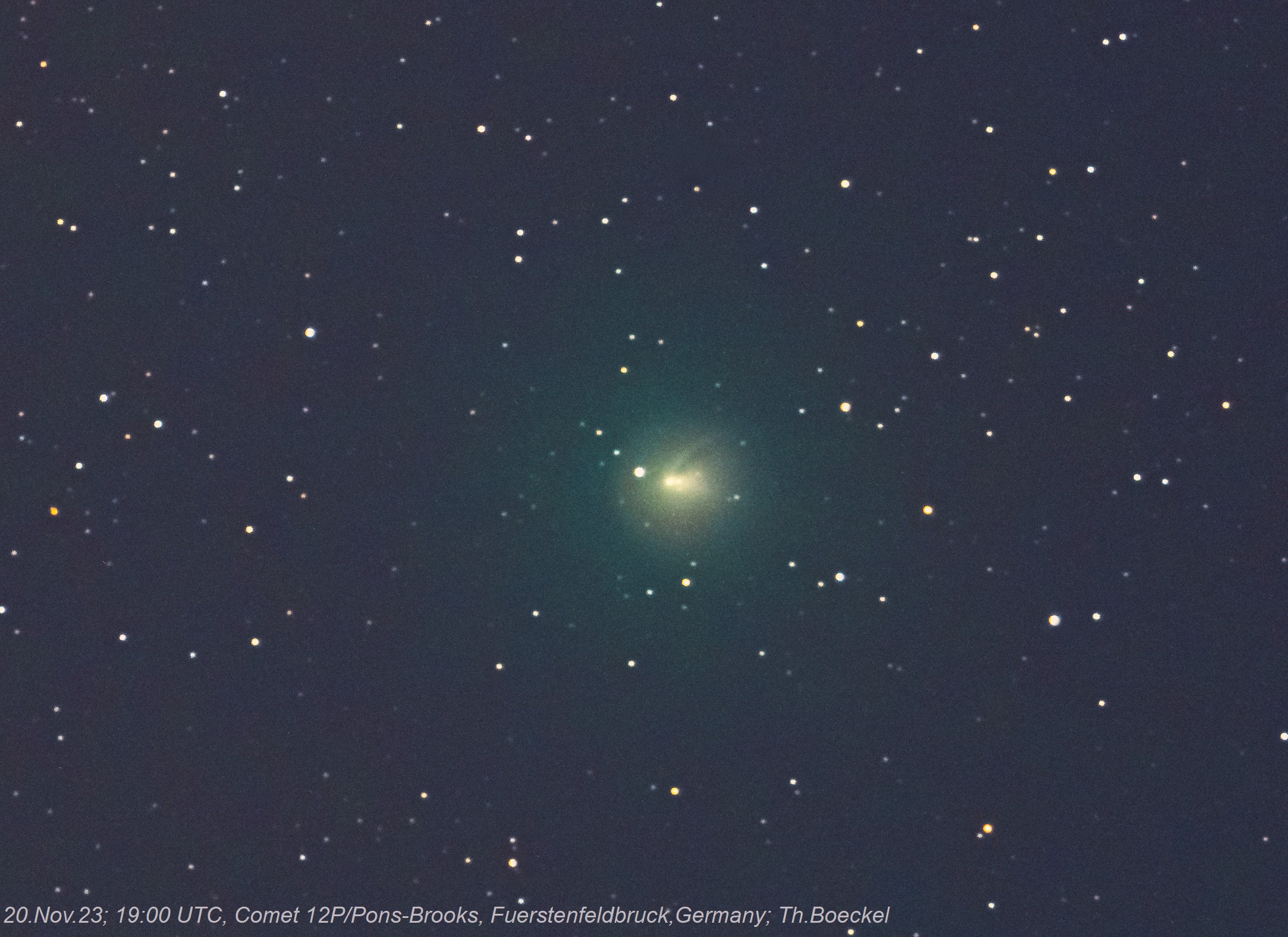 Comet 12P/Pons-Brooks by Boeckel