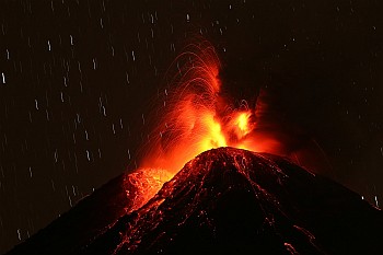 Mexico Colima Vulkan 2015 , by Boeckel